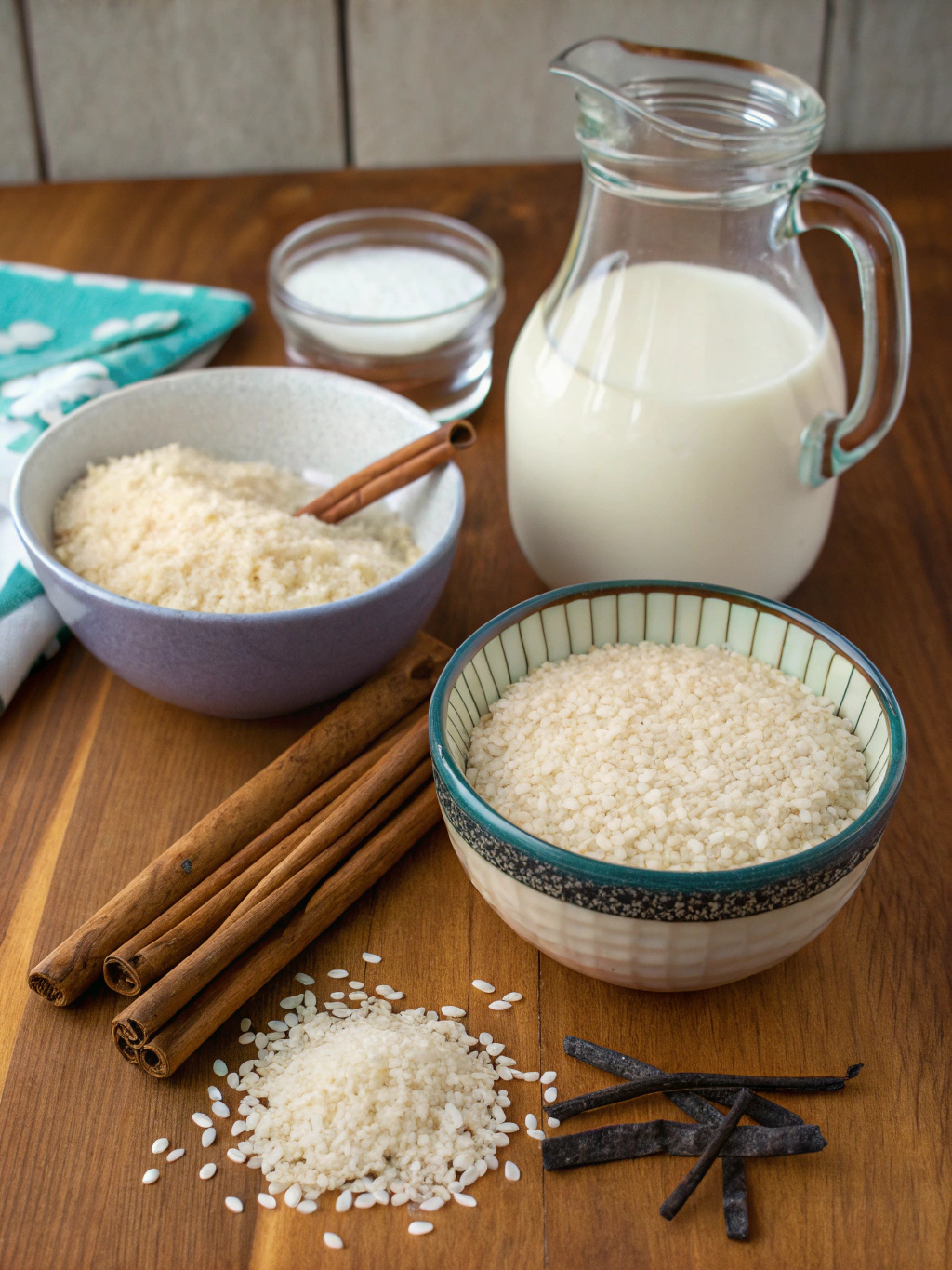 Arroz con Leche Ingredients