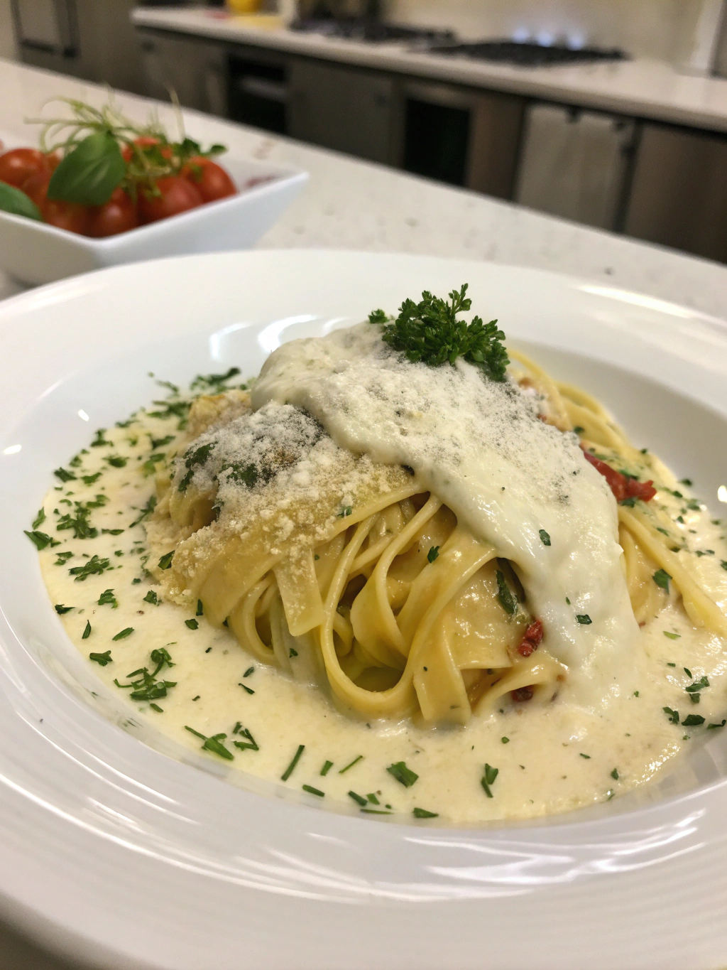 Bechamel Sauce Recipe Serving