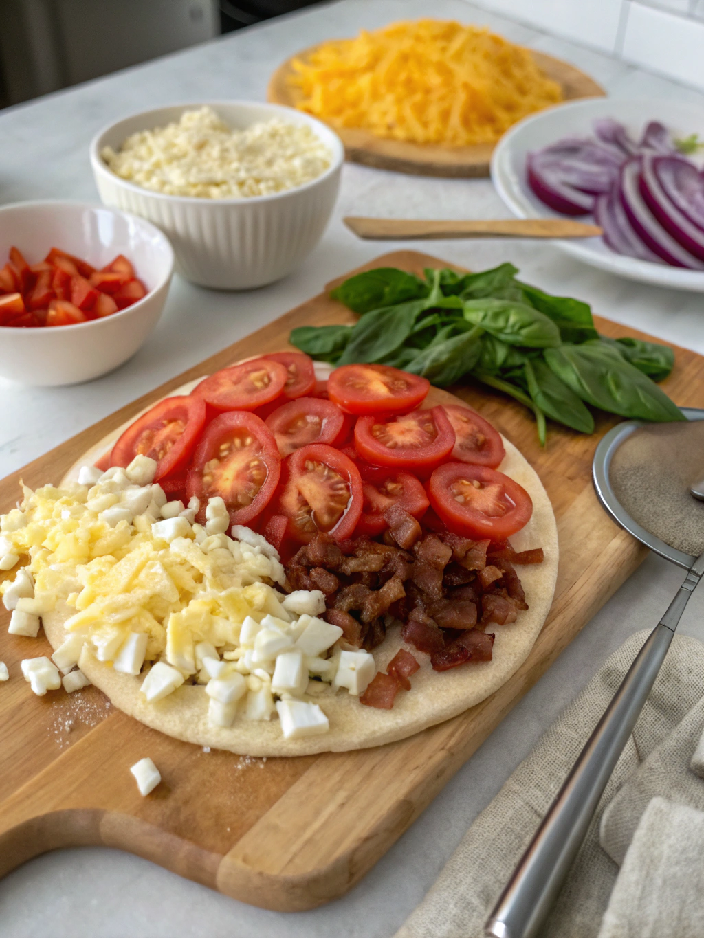 Breakfast Pizza Recipe Ingredients