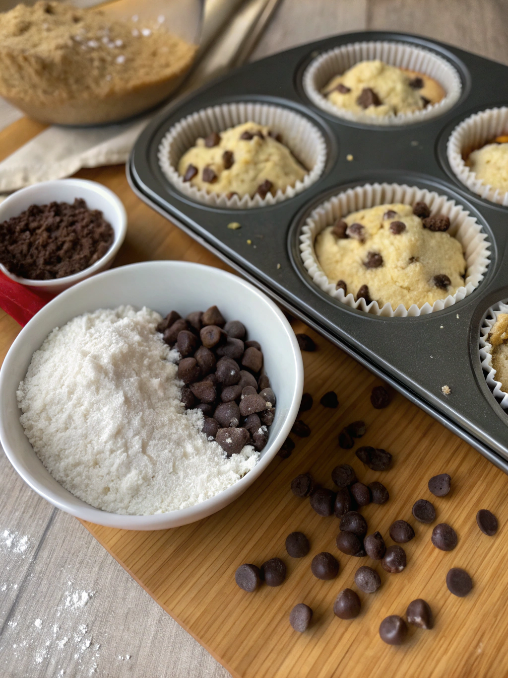 chocolate chip muffin recipe