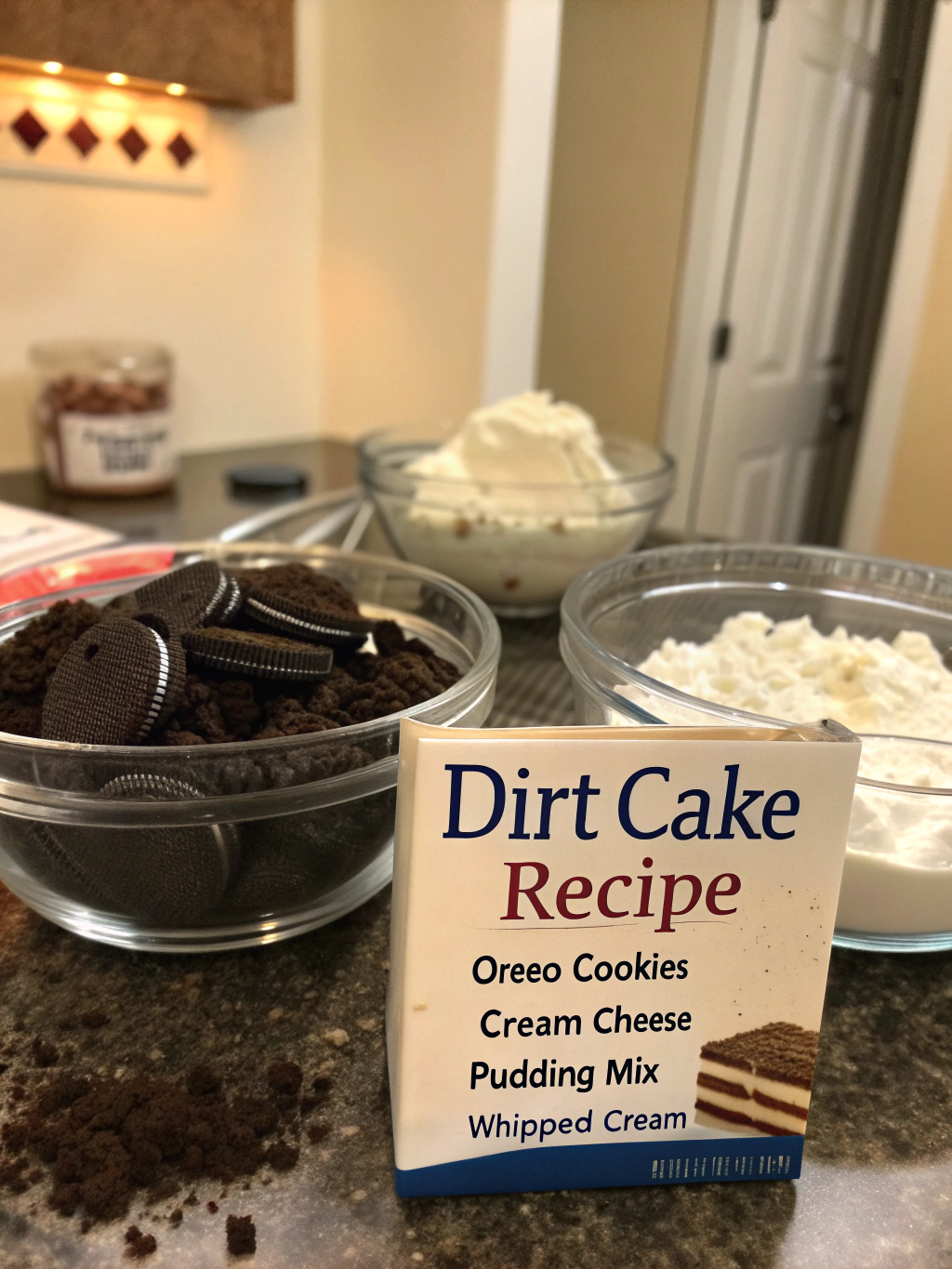 Dirt Cake Recipe Ingredients
