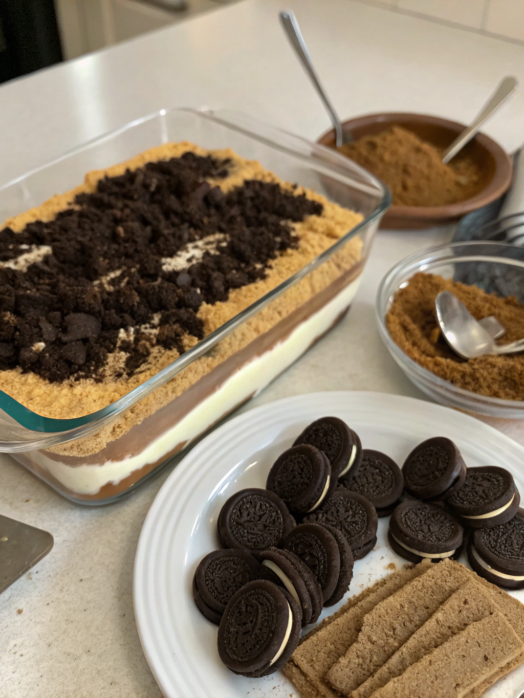 Dirt Cake Recipe Preparation