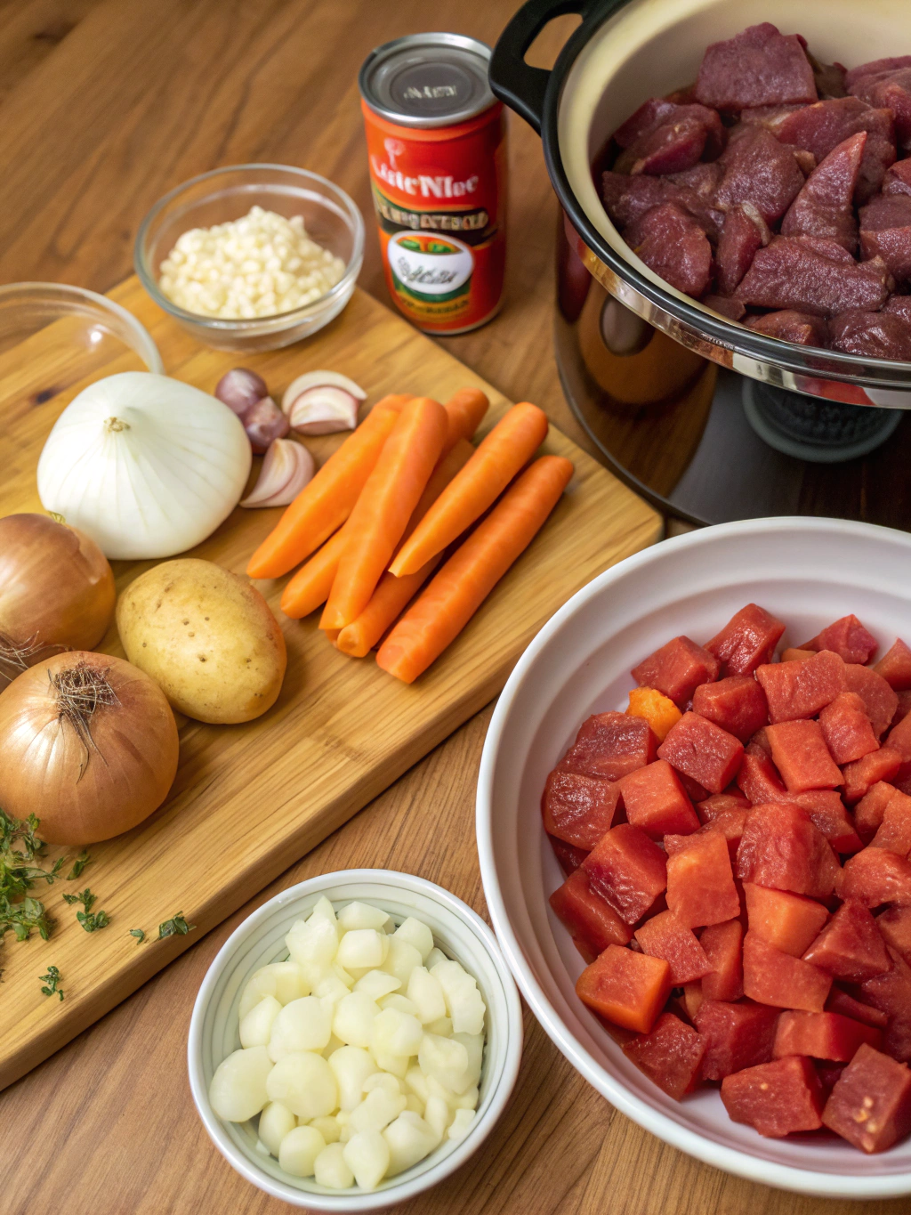 Ingredients for Easy Slow Cooker Recipes