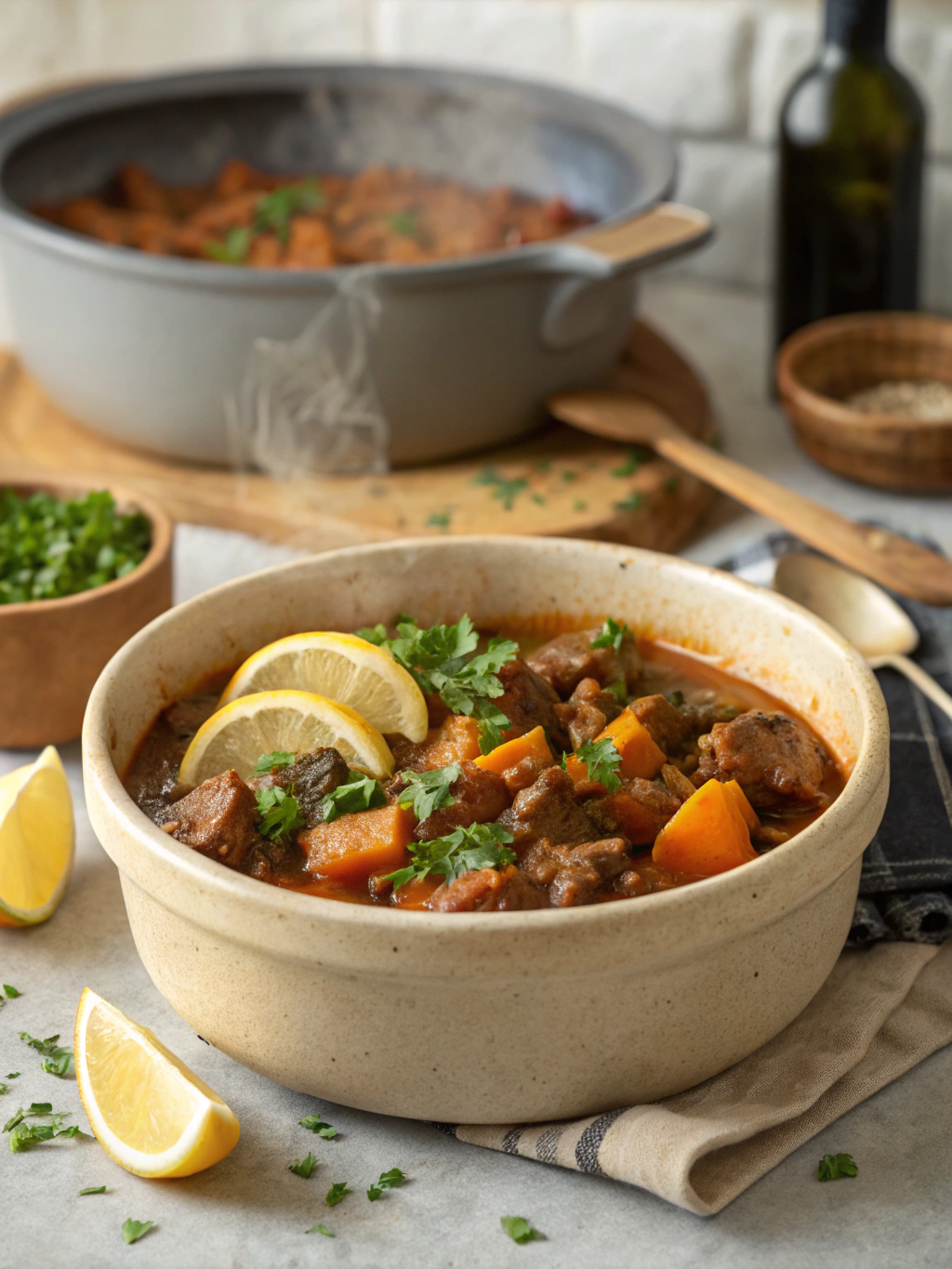 Serving of Slow Cooker Meals