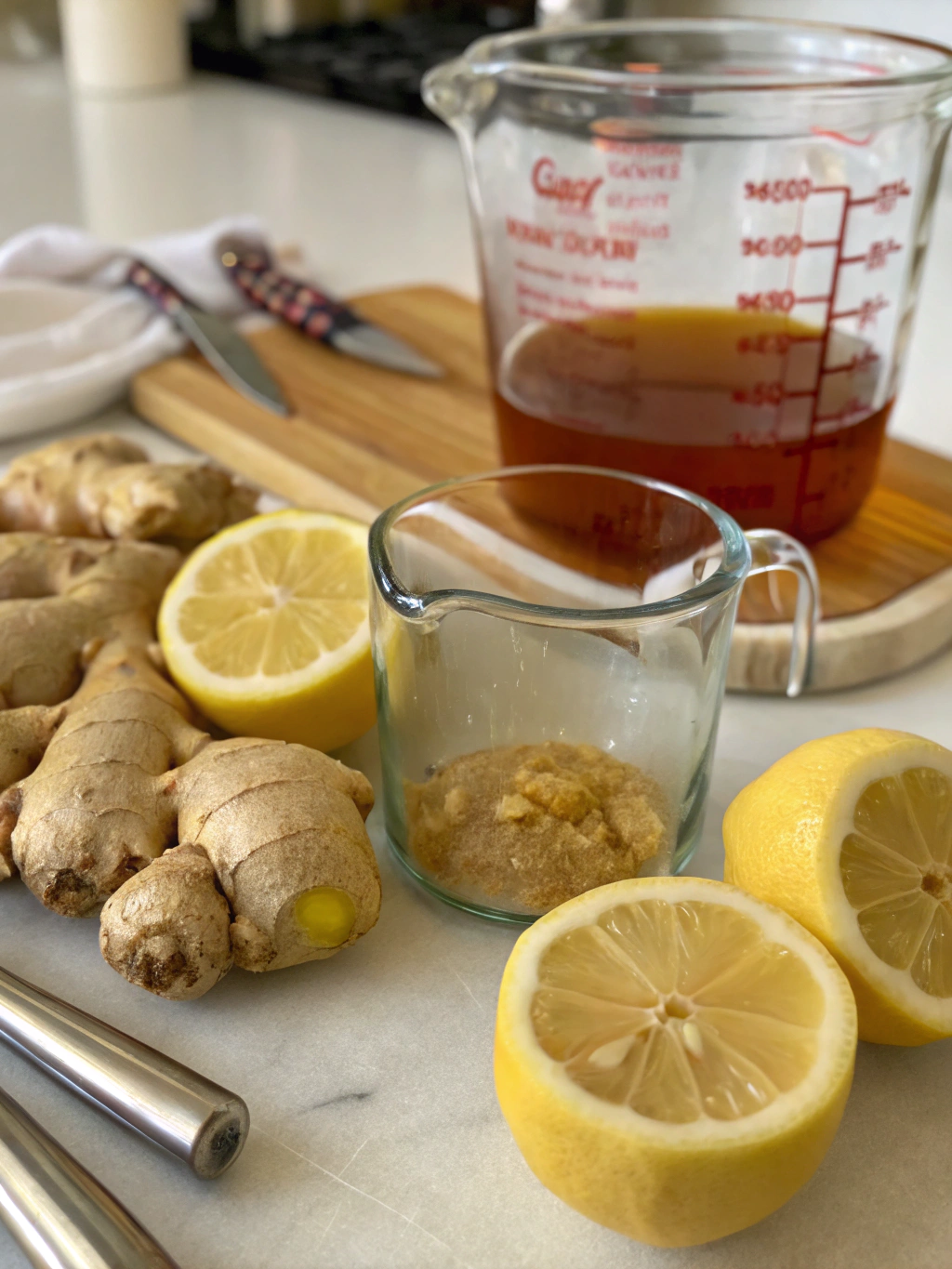Ginger Shot Recipe Ingredients