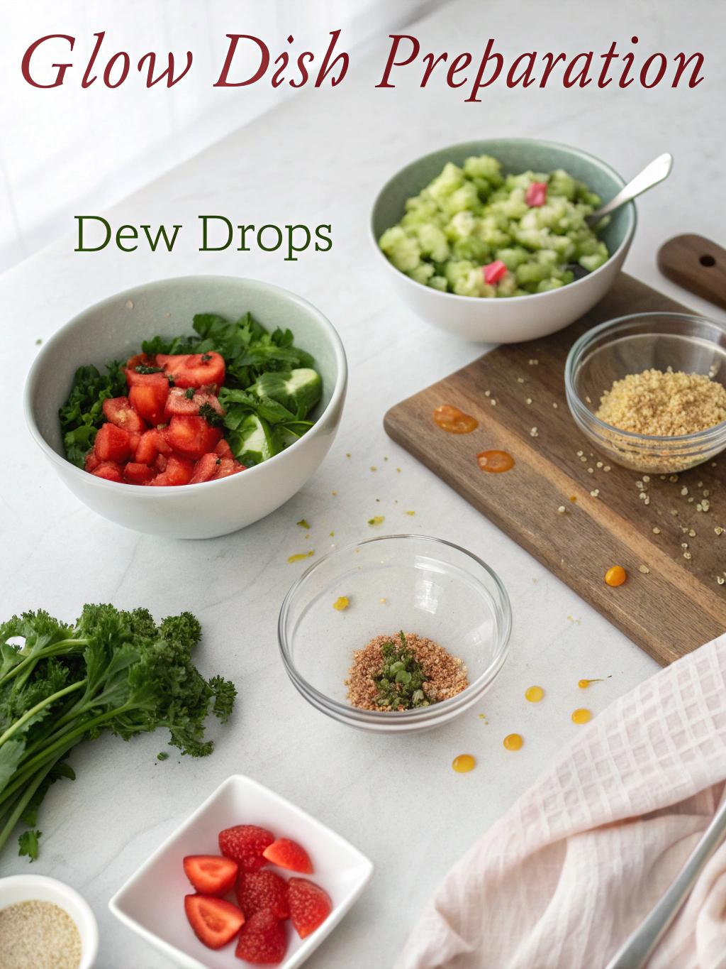 Glow Recipe Dew Drops Preparation