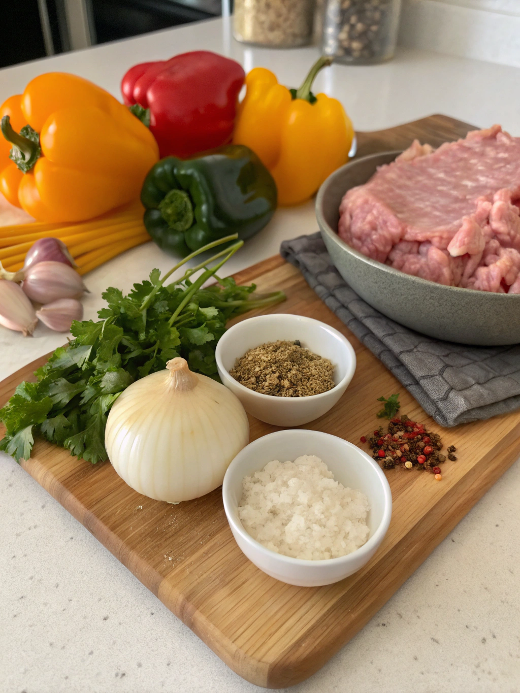 Ground chicken recipe ingredients