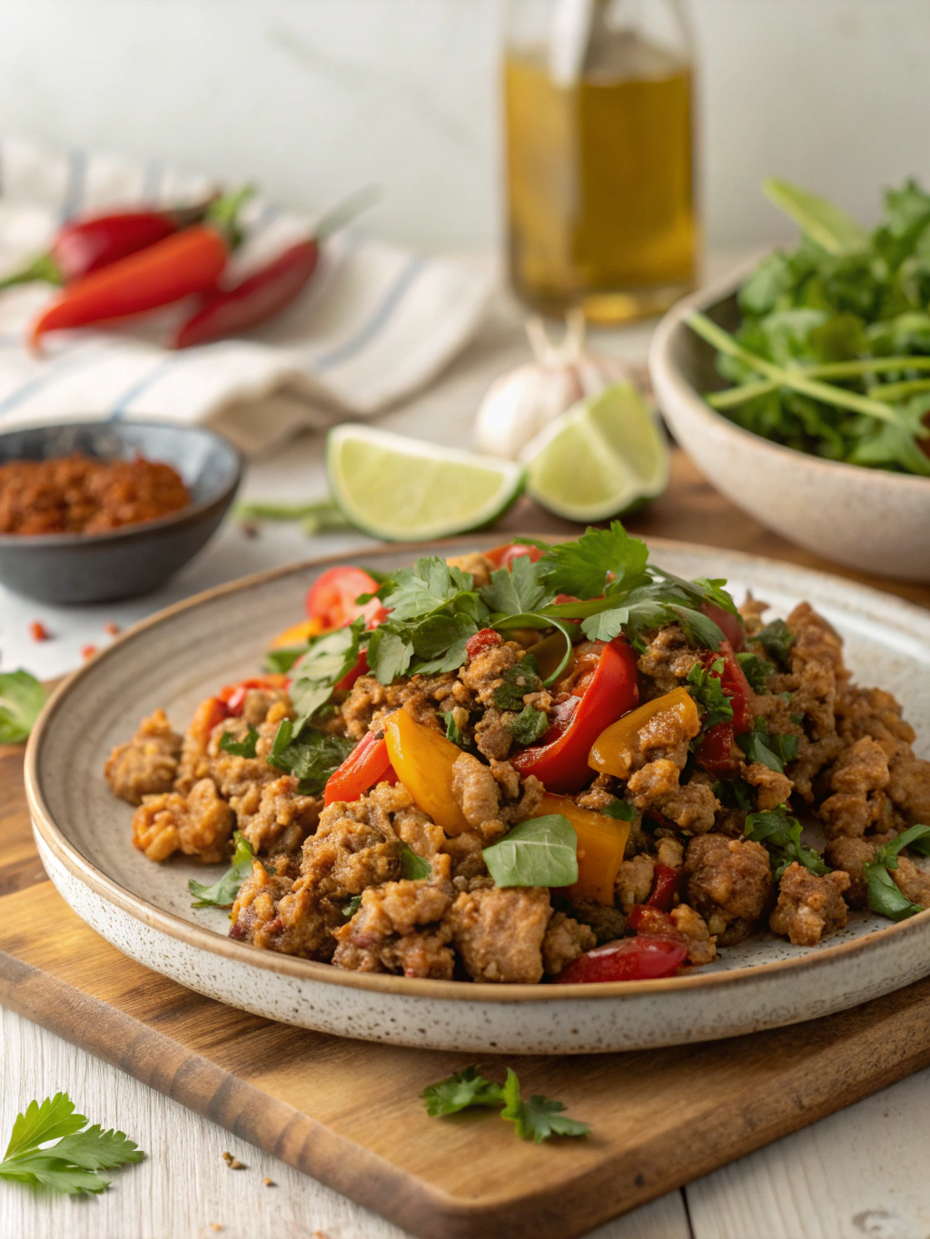 Ground chicken recipes serving