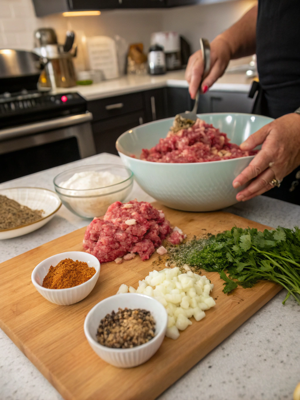 Ground Lamb Recipe Preparation