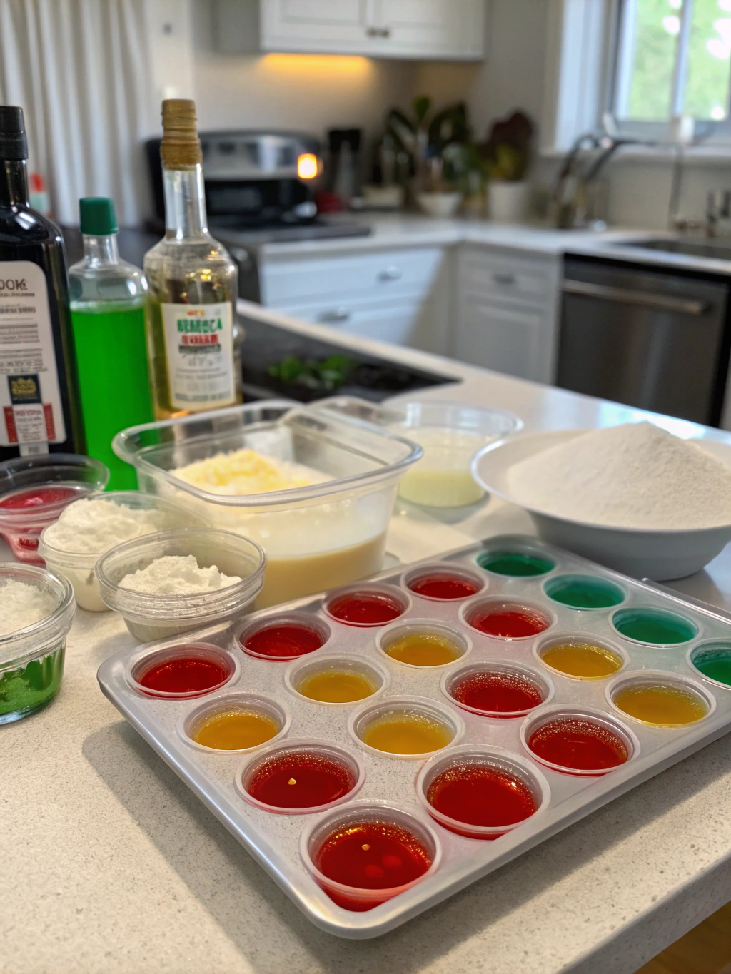 Jello Shots Recipe Preparation