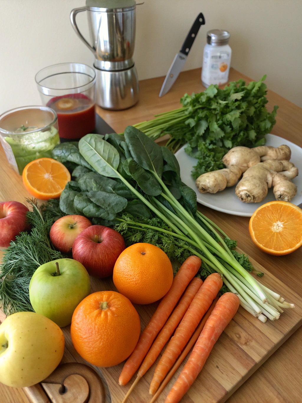 Juicing Recipe Ingredients