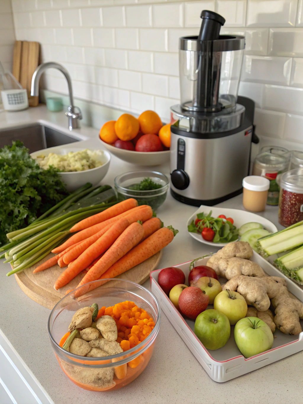 Juicing Recipe Preparation