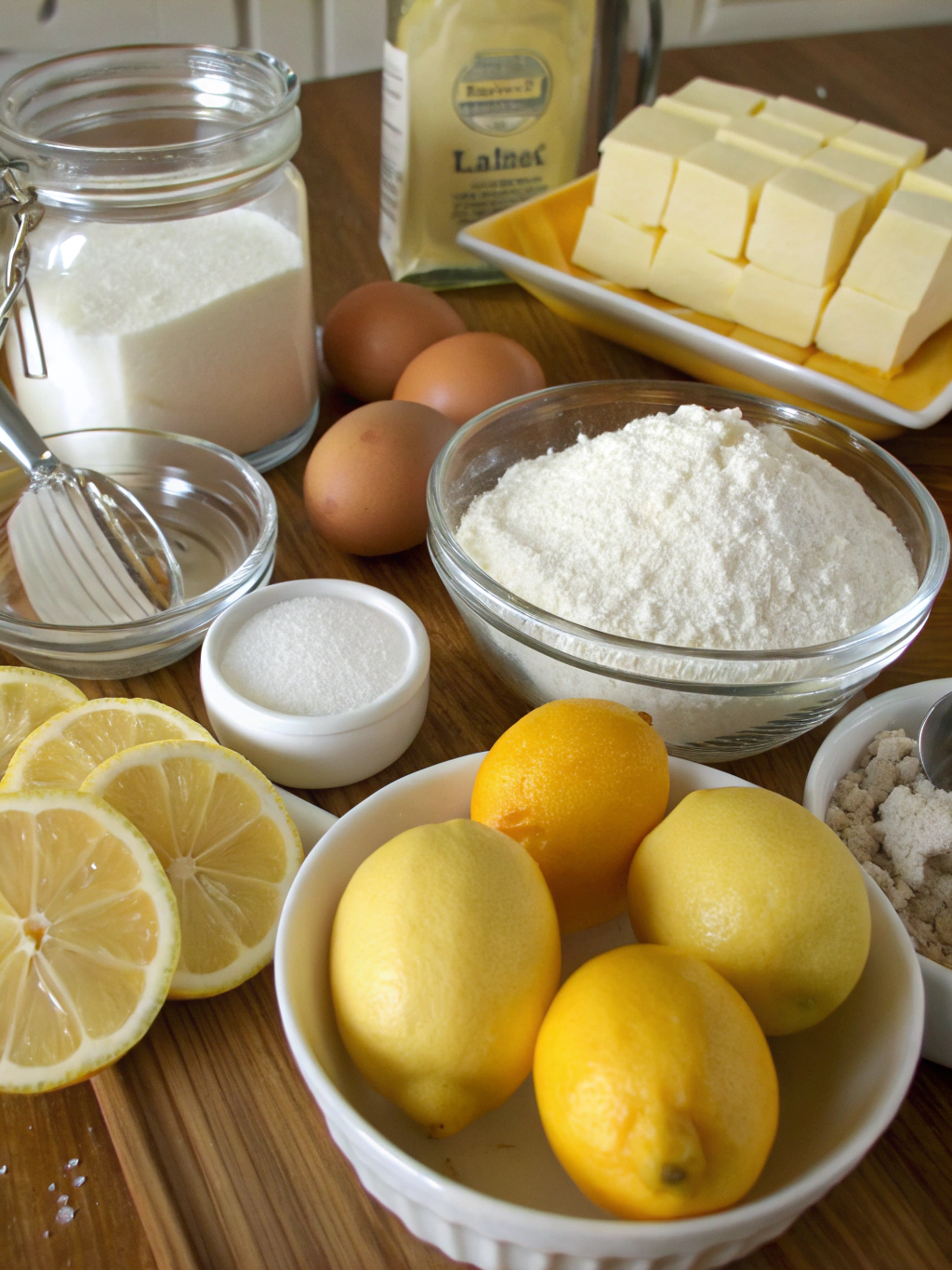 Lemon Cookie Recipe Ingredients