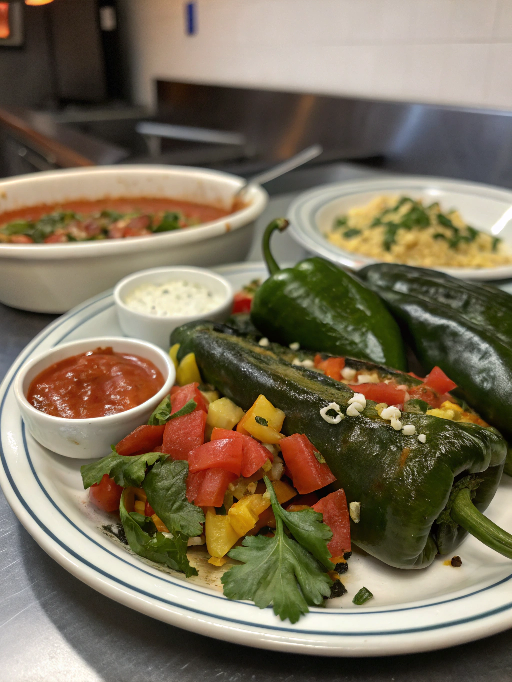 Poblano Pepper Recipes Serving