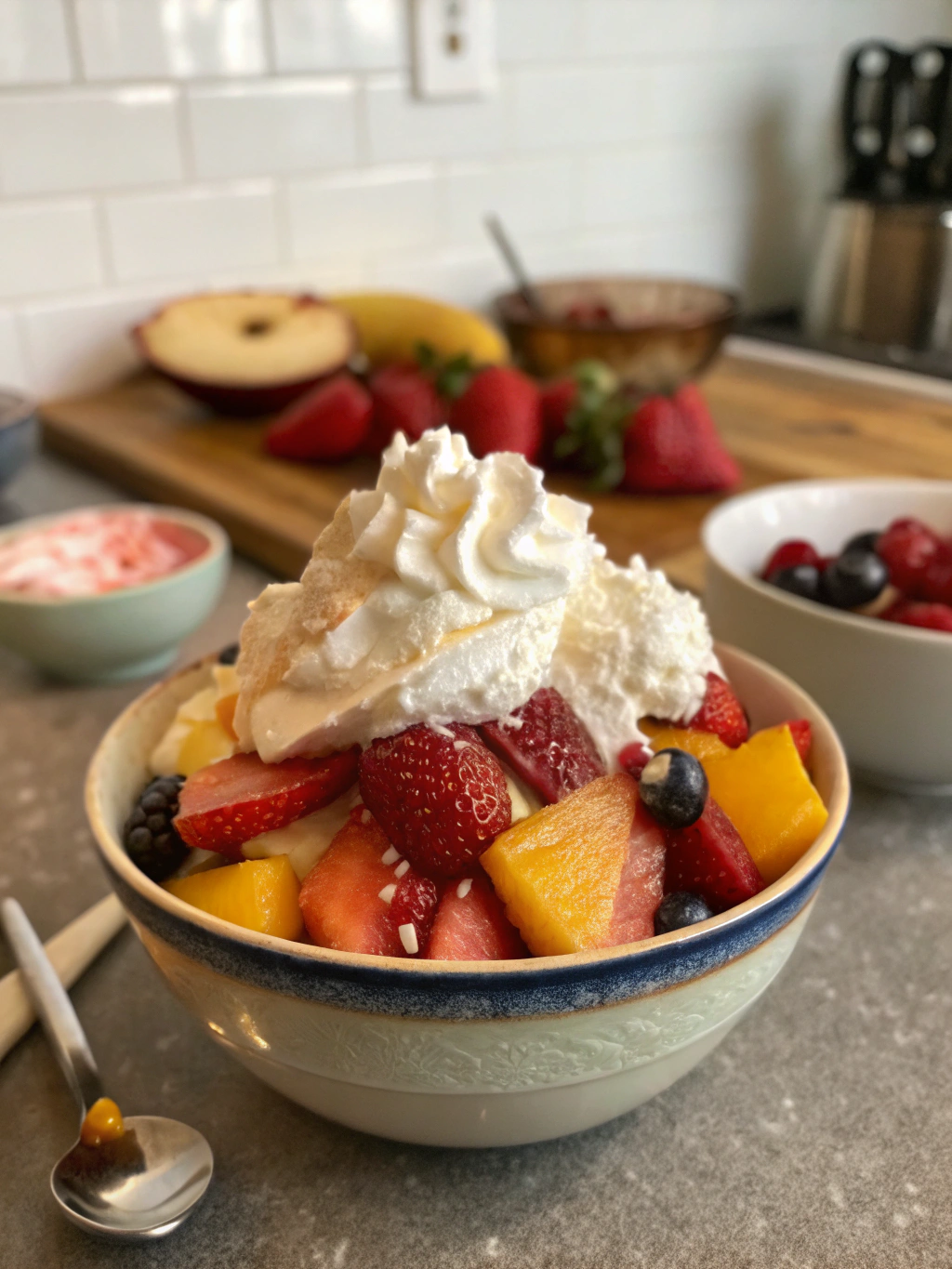 Snow Cream Recipe Serving