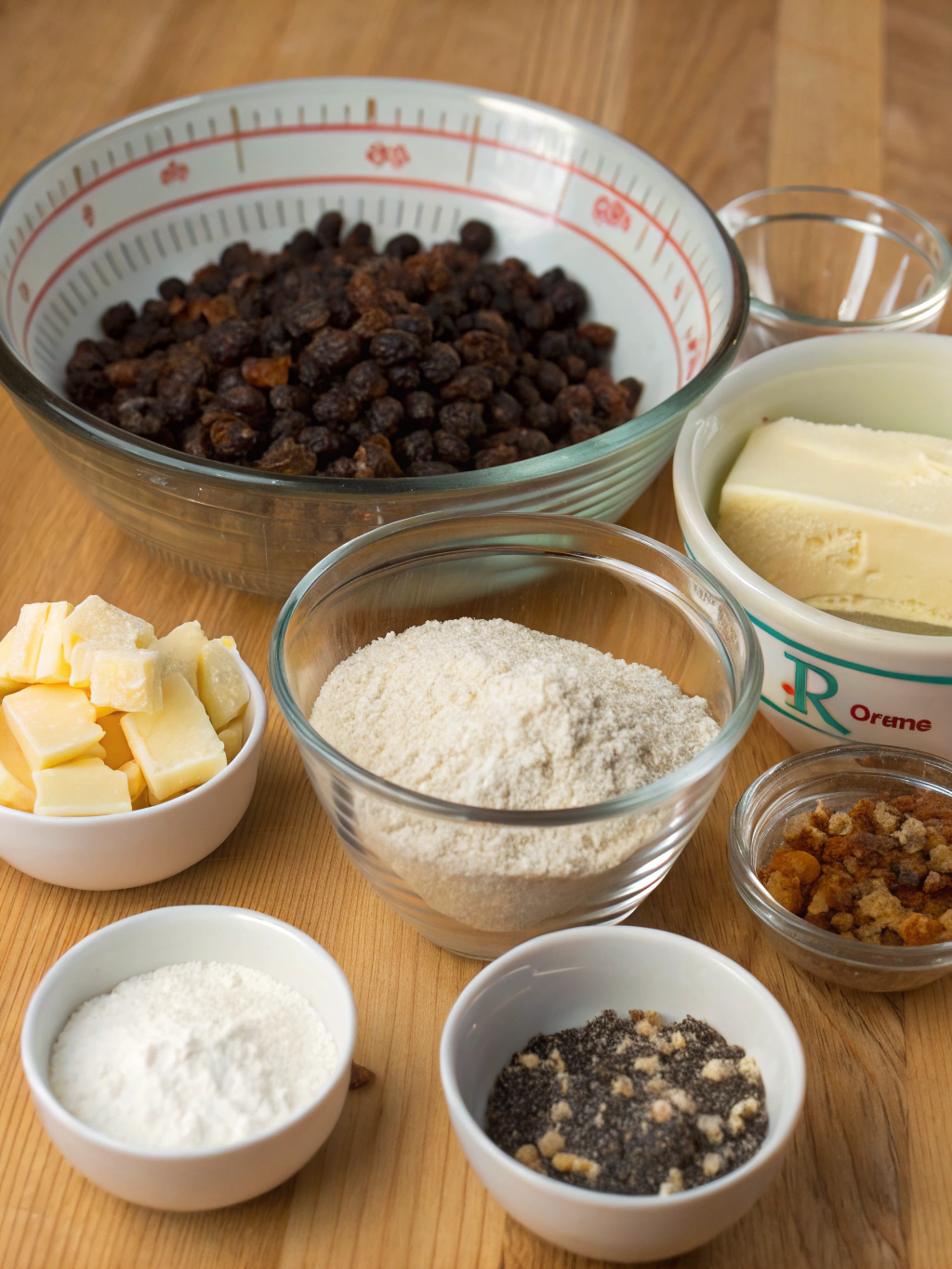Spotted Dick Ingredients