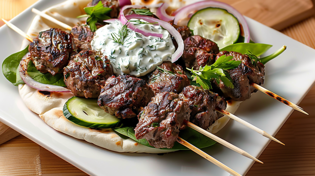 Lamb Kofta kebabs