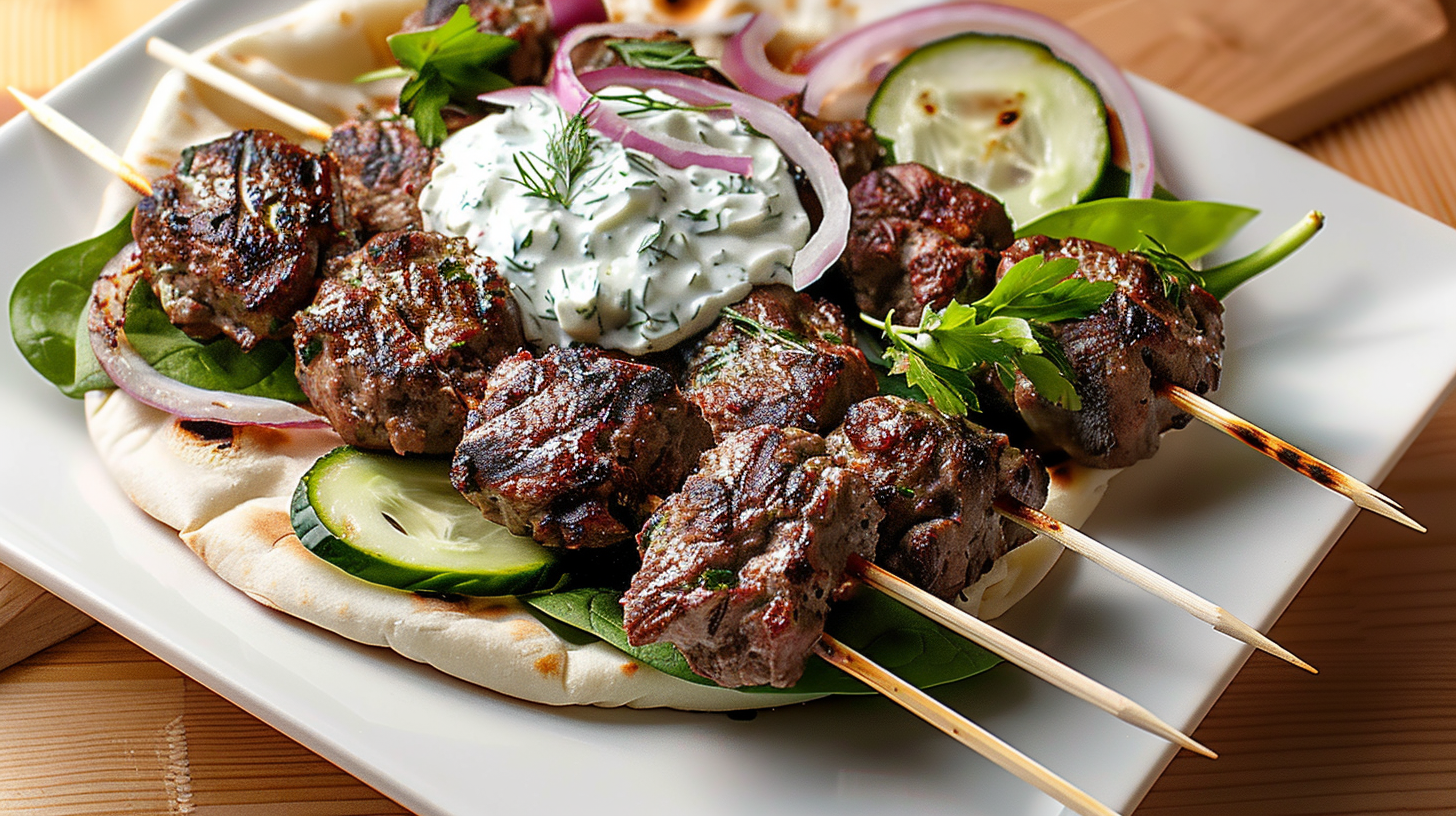 Lamb Kofta kebabs
