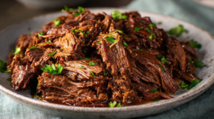 Shredded beef