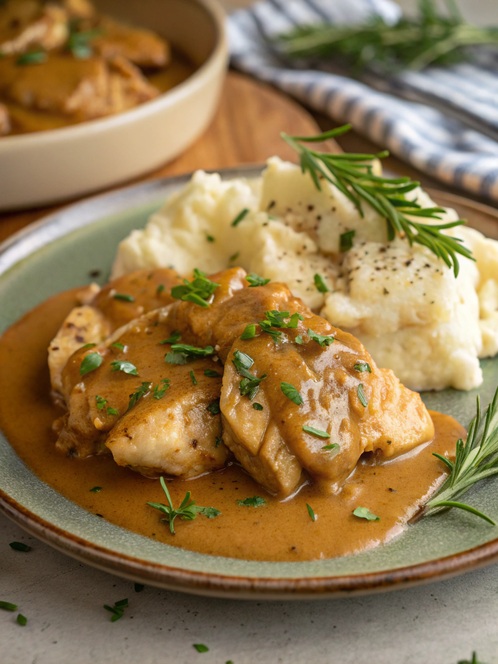 Chicken Gravy Recipe Serving