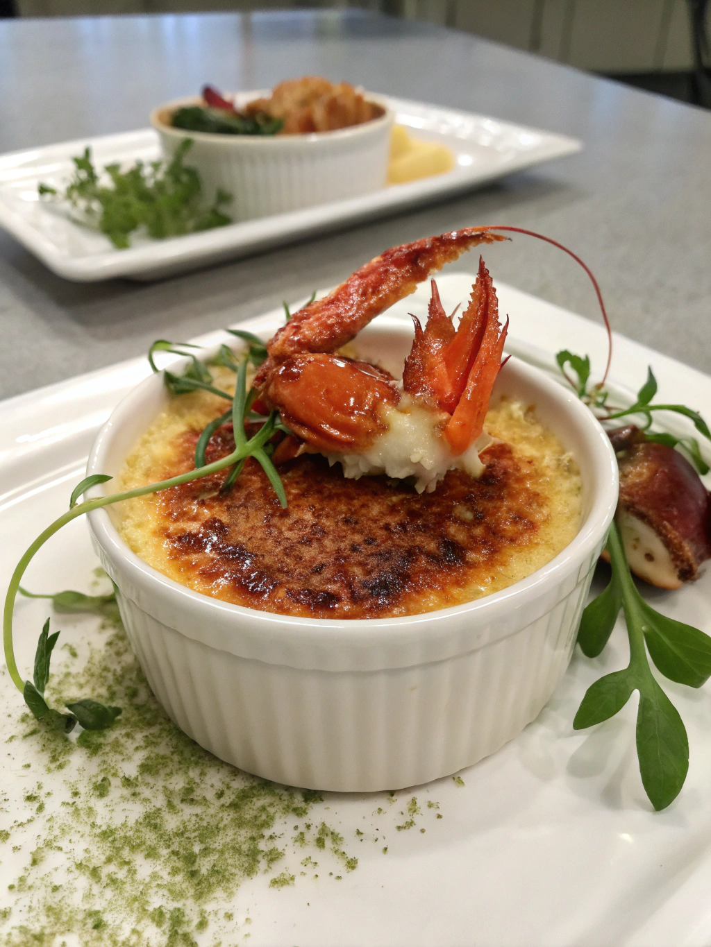 crab brulee recipe