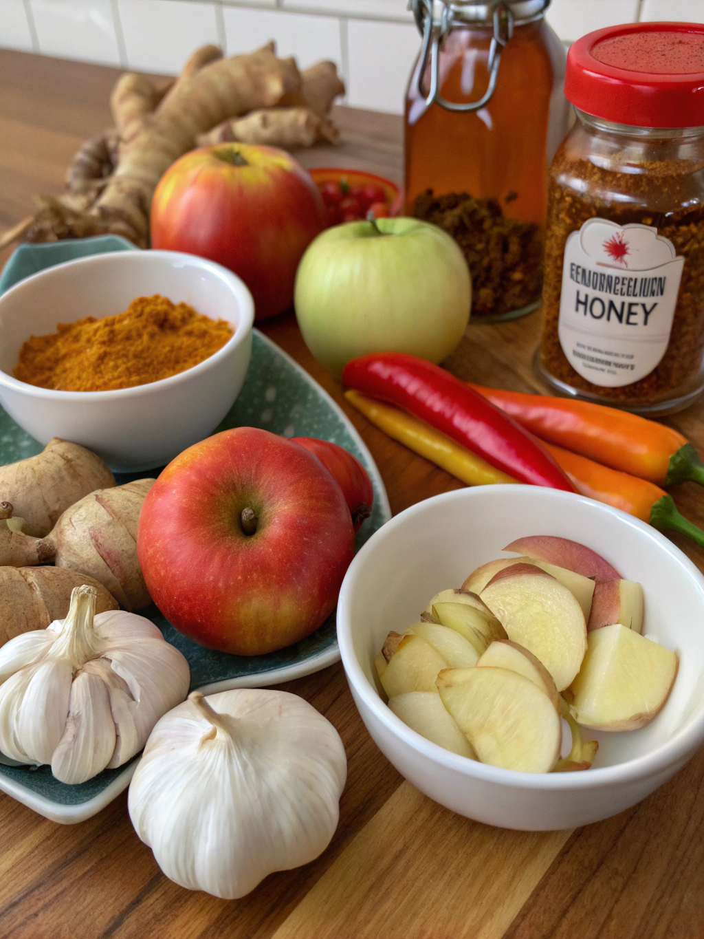 Fire Cider Ingredients