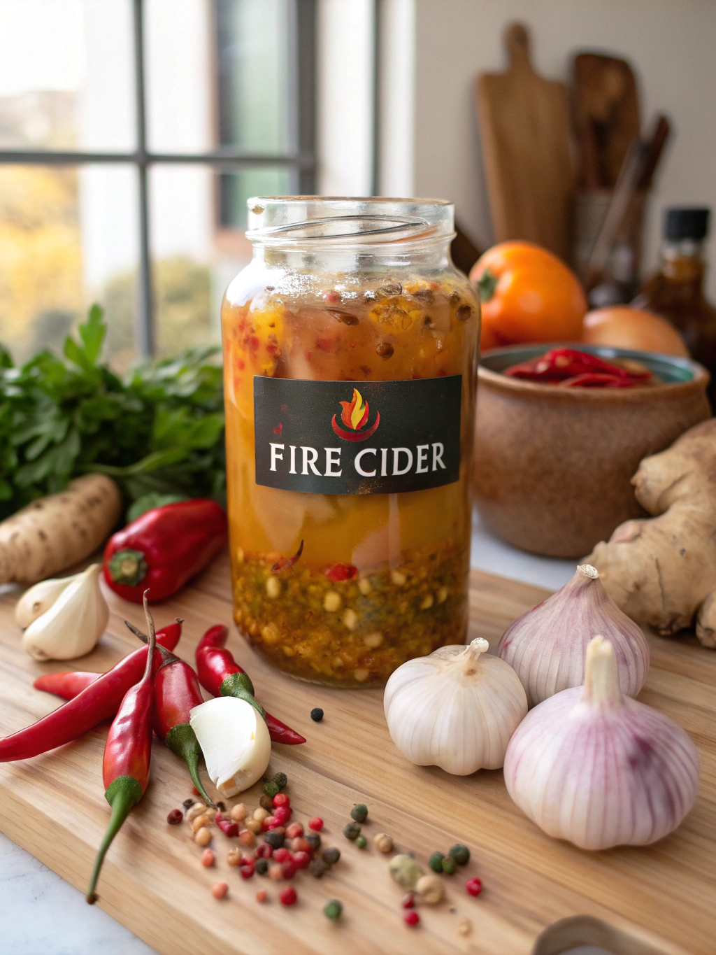 Fire Cider Serving