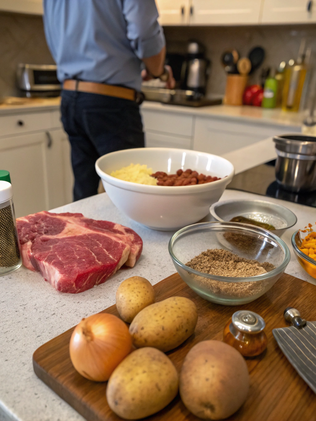 Swiss Steak Preparation