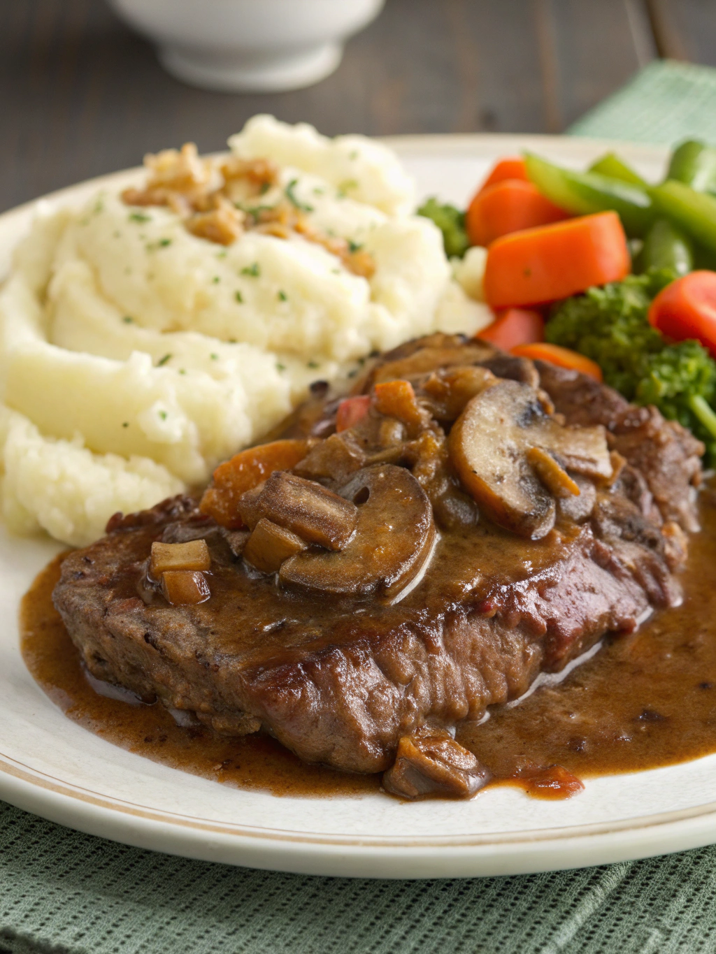 Swiss Steak Serving