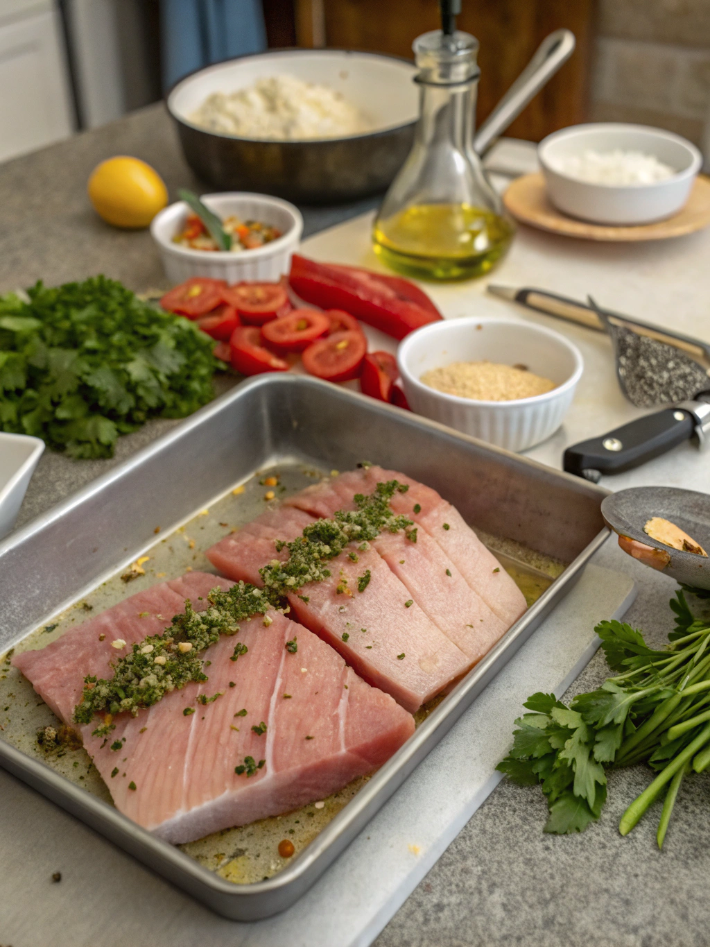 Swordfish Recipe Preparation