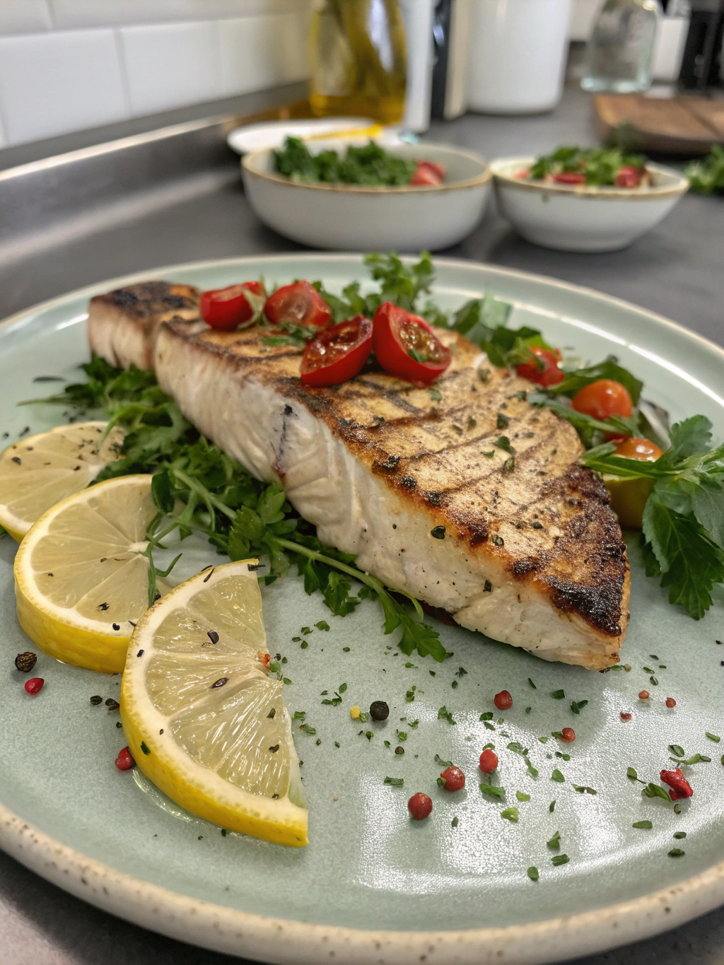 Swordfish Recipe Serving