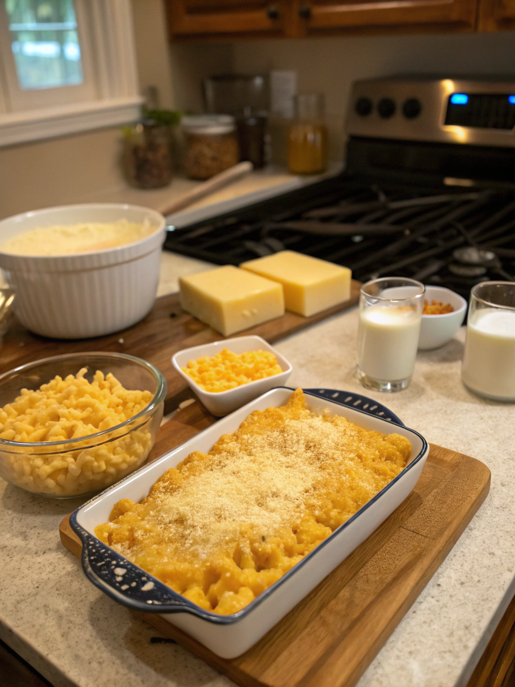 Tini's Mac and Cheese Recipe Preparation