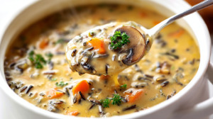 Autumn Wild Rice Soup