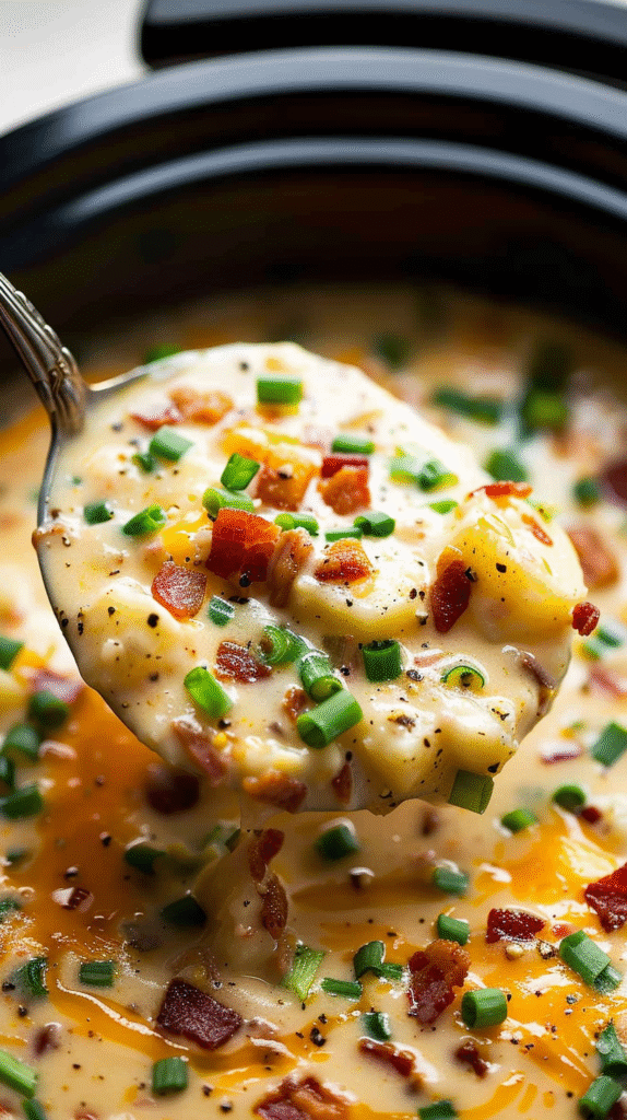 Crock Pot Crack Potato Soup