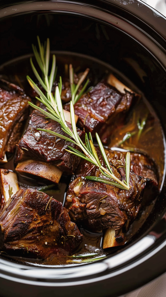 Crockpot Beef Short Ribs