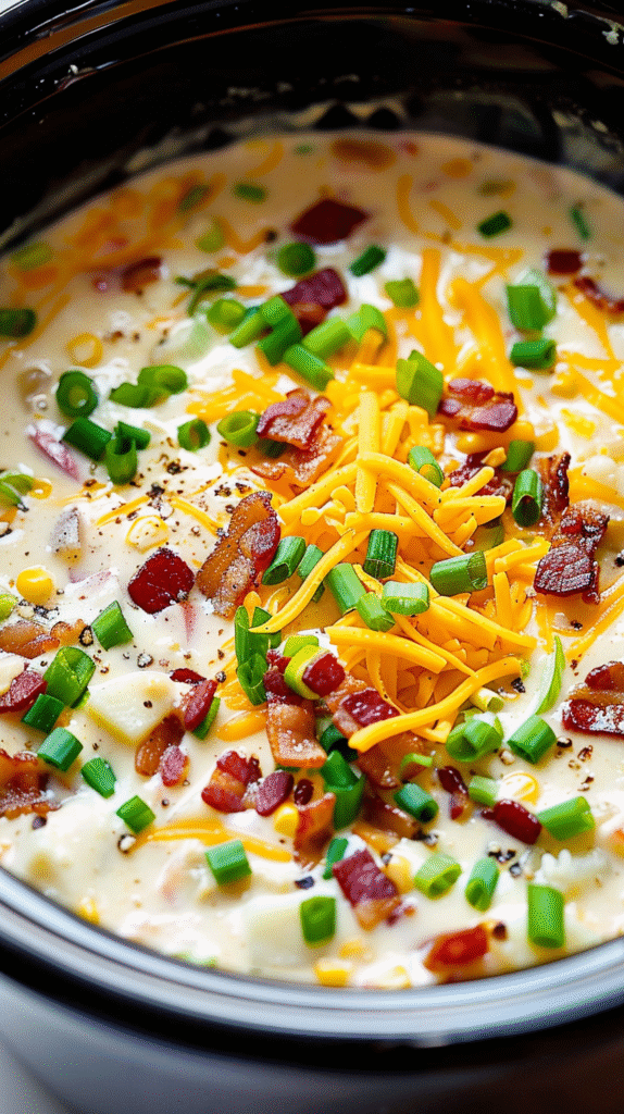 Crockpot Chicken Corn Chowder