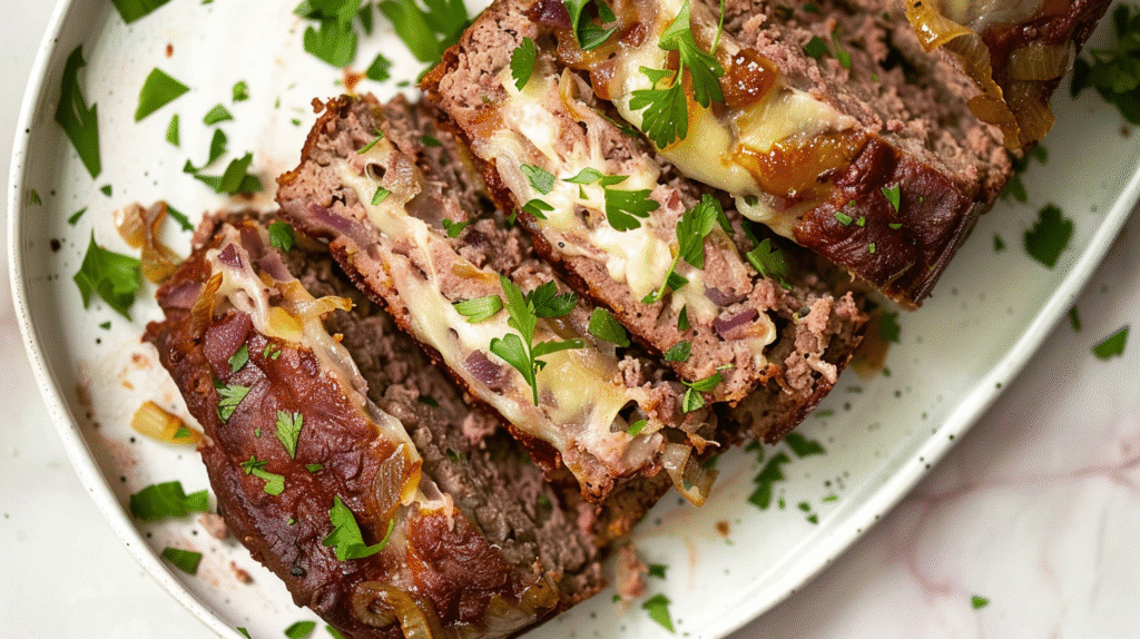 French Onion Meatloaf1