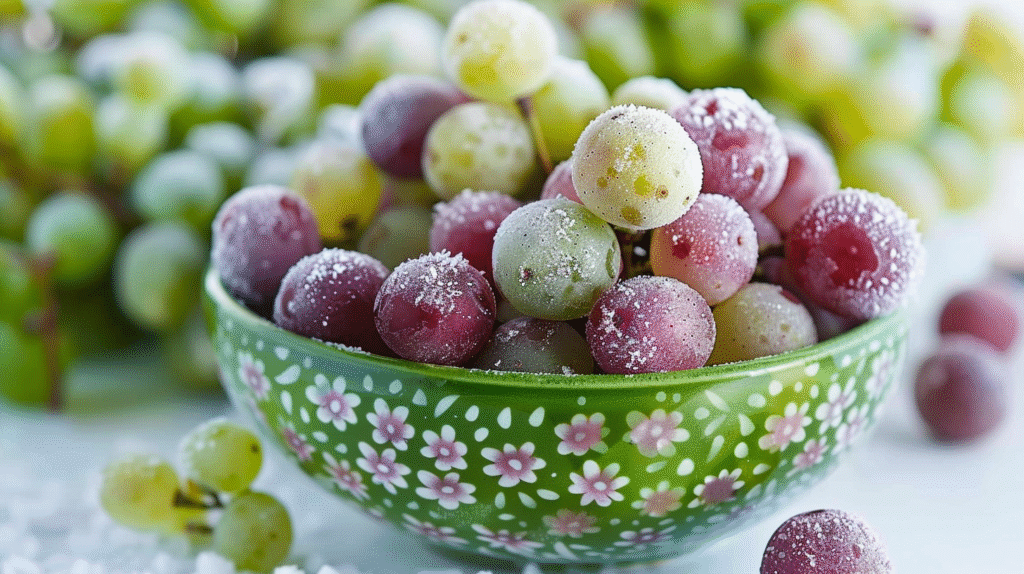Frozen Grapes