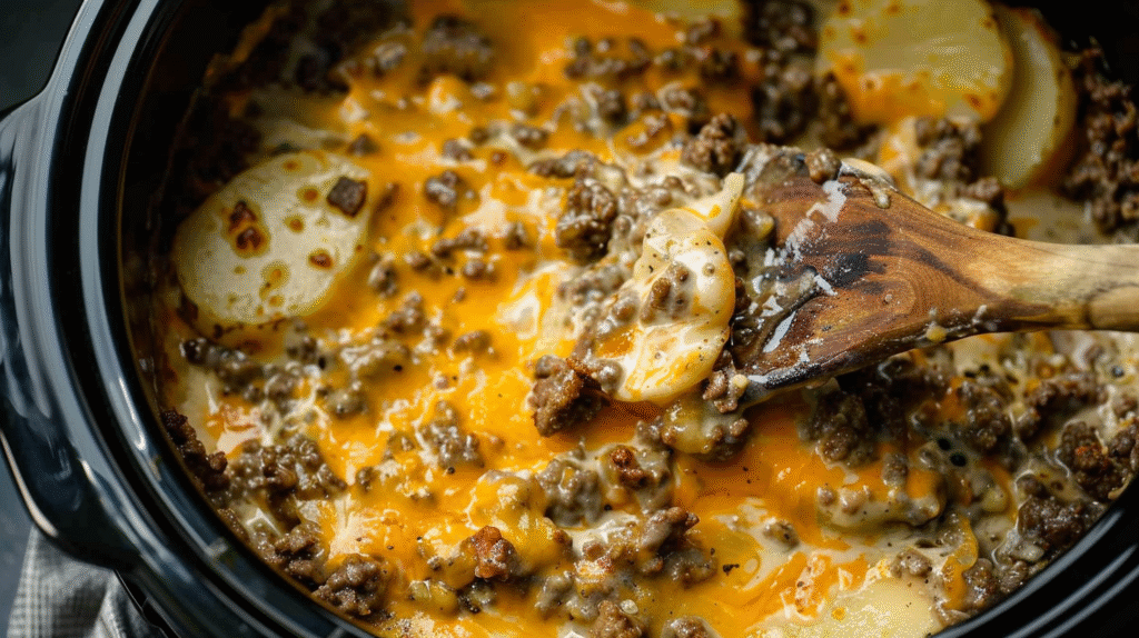 Garlic Butter Beef Bites with Potatoes