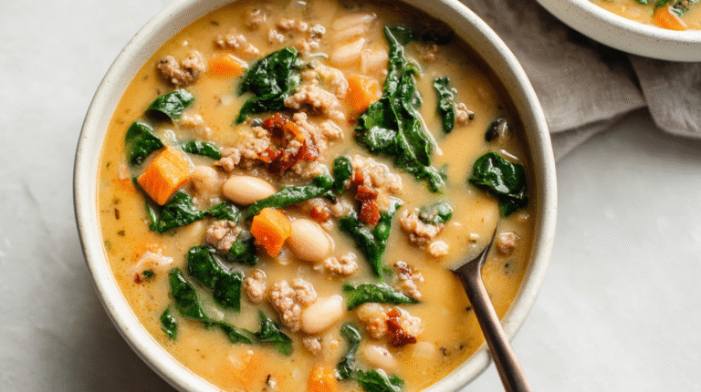 Italian Sausage White Bean Soup