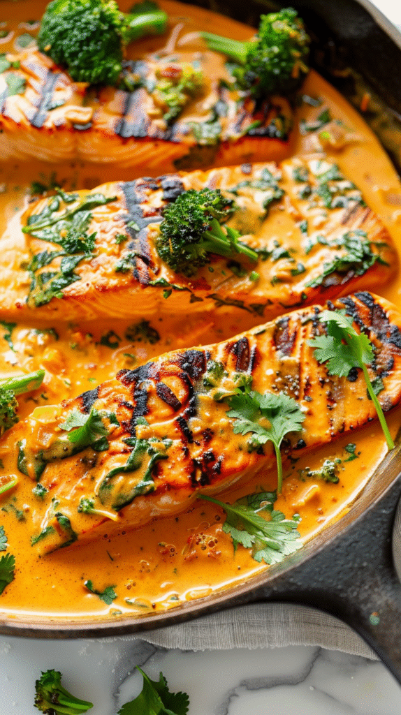 Mediterranean Lemon Orzo with Salmon