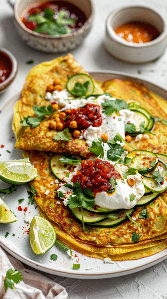 Red Lentil Pancakes