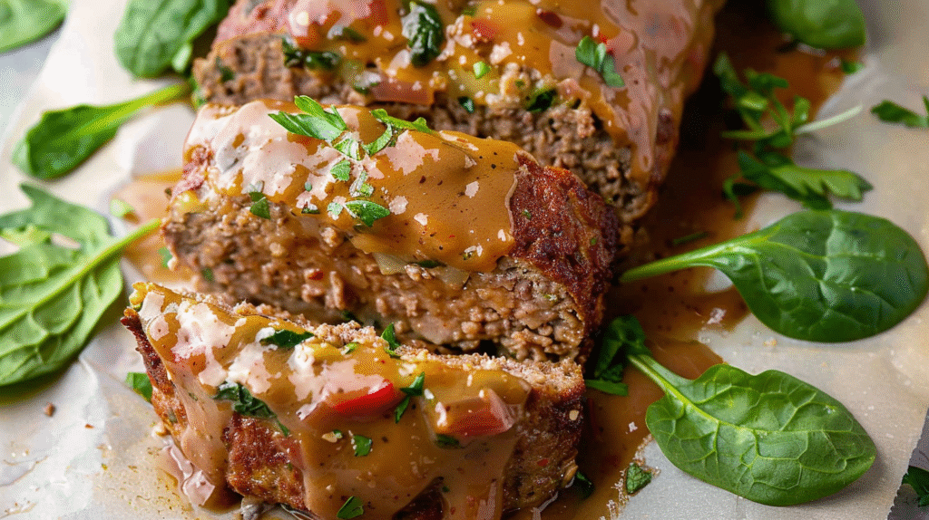 Savory Meatloaf with Brown Gravy That Feels Like Home