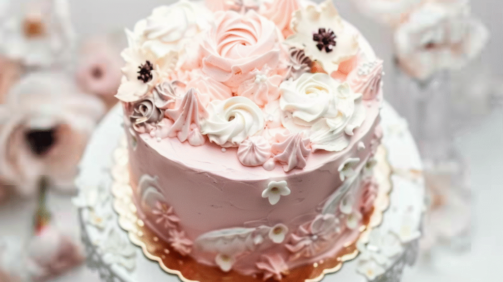 Sweet Floral Cake