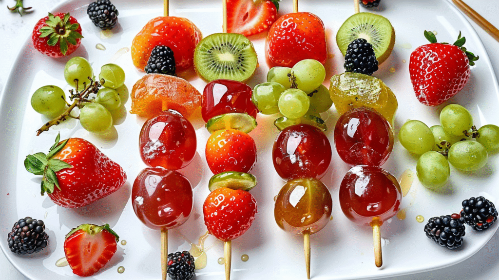 Tanghulu (Chinese Candied Fruit)