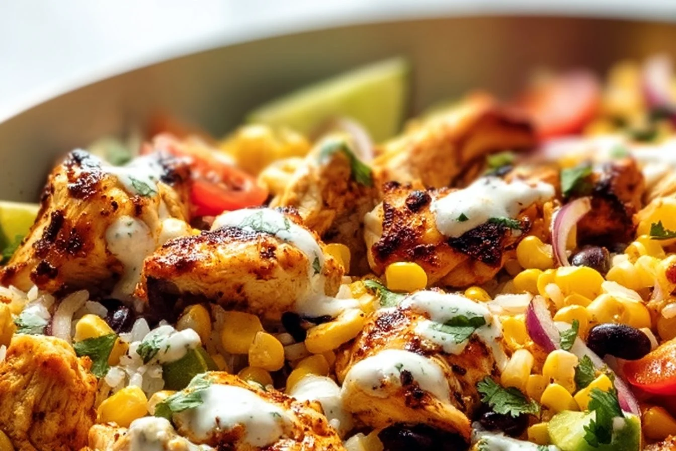 Easy Street Corn Chicken Bowl