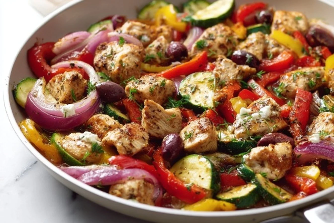 Mediterranean Chicken Stir Fry Recipe